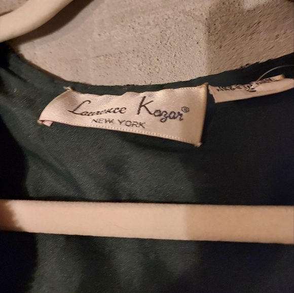 1980's Lawrence Kozar glitz & glam silk mermaid top - Picture 12 of 15